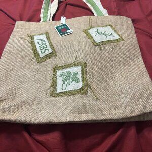 Sullivans Burlap Tote Bag